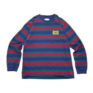 Death World Feral Hands DWFH striped song sleeve pocket tee XL earl sweatshirt